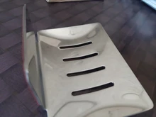 No perforar plato de soporte para jabón soporte de esponja de jabón montado en la pared para cocina soporte de jabón organizador de baño soporte de jabón de metal