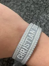 Pulsera bordada de la amistad para mujer, brazalete de cuerda ajustable, pulseras de borlas, joyería Vintage al por mayor, hechos a mano nuevos