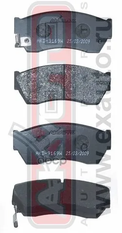 Колодки Тормозные Дисковые Передние AKYOTO арт. AKD-9169