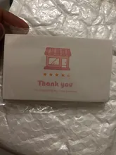 30 unids/pack gracias por su pedido con tarjeta corazón rojo tarjeta de agradecimiento para pequeñas empresas de productos básicos decoración tarjeta etiquetas