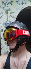COPOZZ magnético gafas de esquí con cambio rápido de la lente y Set de fundas 100% UV400 protección Anti-niebla Snowboard gafas para los hombres y las mujeres
