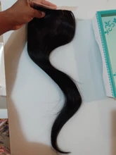 Extensiones de cabello humano con encaje para mujer, accesorio capilar liso de piel sintética con Base de seda 4x4, cierre de cuero cabelludo falso 100% Remy brasileño, prearrancado de 20 pulgadas
