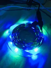 Led-Light-Strips Ribbon-Lamp Decoration Remote-Controller Bedroom Party Rgb Backlight