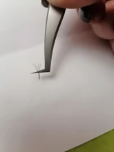 VETUS-pinzas para pestañas, 1 unidad, extensiones y aumento del volumen, acero inoxidable, útiles de maquillaje, SA ST