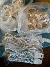 Tocona 6 unids/set de oro de moda cuentas de colores estrella perla multicapa con cuentas pulseras para las mujeres encanto regalo de joyas de fiesta 5483