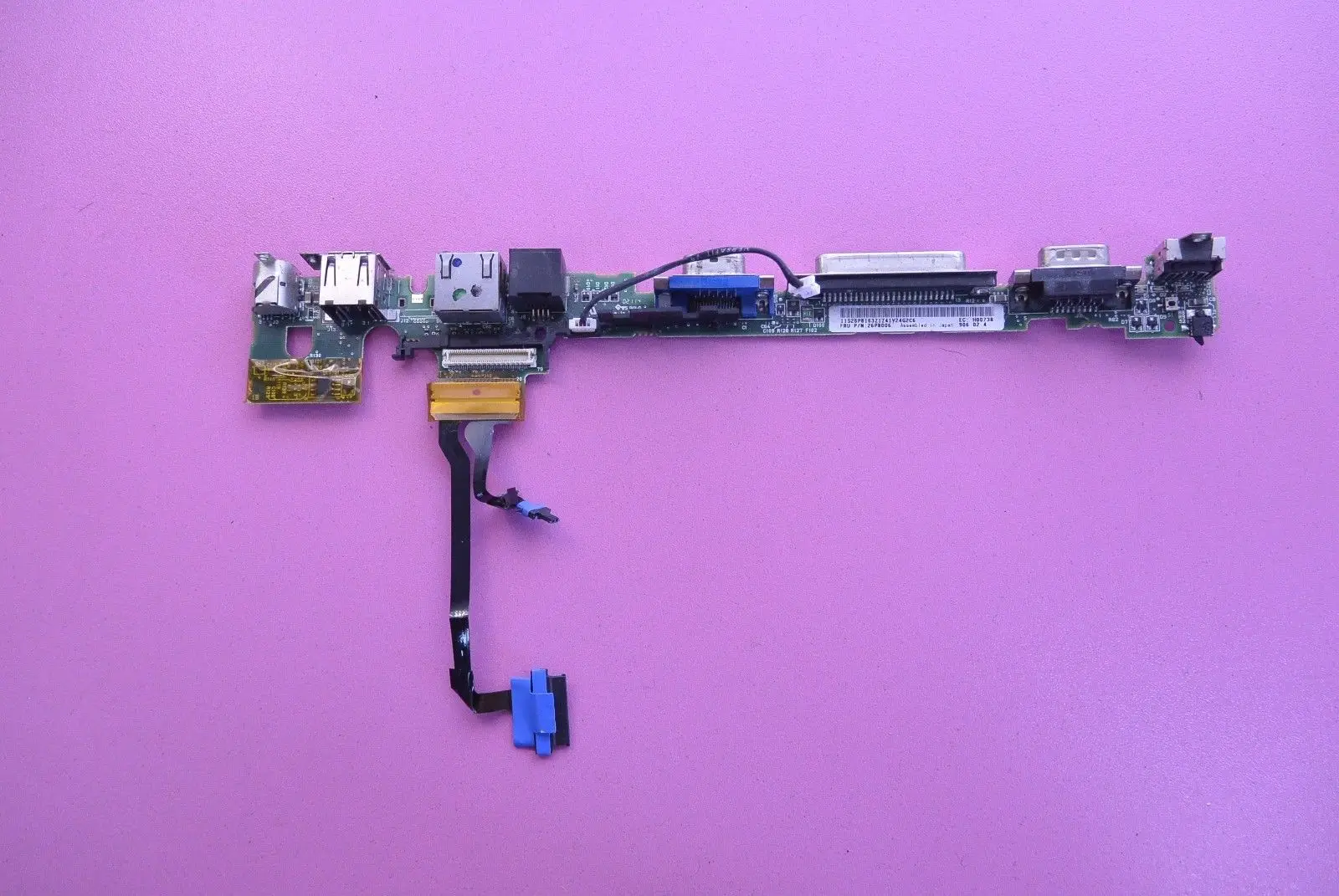 Lenovo IBM Thinkpad T23 T20 T21 T22 USB LAN VGA I/O плата с кабелем 26P8006 | Компьютеры и офис
