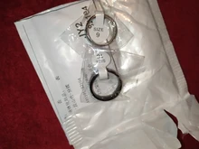 Anillo de acero inoxidable negro para hombre y mujer, joyería con abalorio, 2017