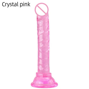 Realistic Introduction To Dildo Penis Anal Plug Sex Toy Prostate Massage Masturbation Female G-Spot Suckers For Gay Adult Games 5