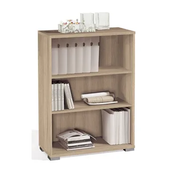 

Bookcase bookcase small Color Cambrian adjustable shelves for Office clearance or studio 75x102x33
