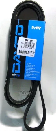 Ремень Поликлиновой Fiat / Ford / Toyota Dayco арт. 6PK1820