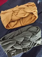 Diadema de nailon con nudo chino para bebé, bandana trenzada para bebé, accesorios para el cabello para niña, turbante para recién nacido, JFNY074