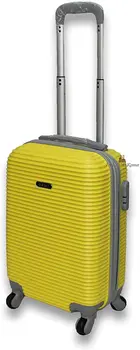 

Ormi Trolley Mod. 165 Rigido in Abs 52 Cm 32 Litri 4 Ruote, Bagaglio a Mano (Giallo)