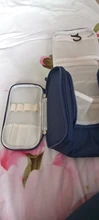 Neceser de viaje de nailon impermeable Unisex, bolsa de cosméticos para mujer, bolsas para maquillaje de viaje colgantes, Kits de aseo y de higiene