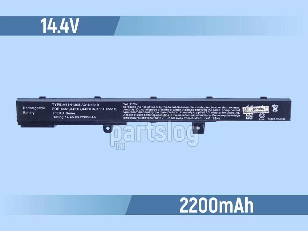 Asus X551C Аккумулятор 14.4V 2200mAh | Компьютеры и офис