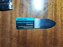 Pry-Card-Tools Lcd-Screen Spudger Disassemble-Steel Opening Mobile-Phone Curved Metal