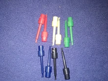 Clip-Grabber Probe Multimeter-Part Test-Clip Electrical-Testing-Hook 5-Color Round Smt/smd