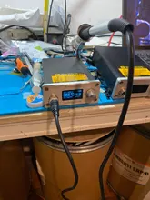 Estación de soldadura T12 STM32 2,1 S, 5 pines, pantalla OLED 1,3, temperatura ajustable, electrónica Digital, con puntas de soldadura