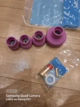 Alumina  Ceramic Nozzle  Cups +Strainer Mesh+Collet+Gas Lens For WP17/18/26