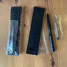 Tenvellon-Bolígrafo táctico de autodefensa, herramienta de defensa Personal de emergencia, protección de seguridad, EDC, Color negro y gris, paquete Simple