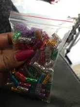 Clips-Tube Beads Braid-Rings-Cuff Hair-Dreadlock-Beads Hair-Styling-Accessories Mix-Color