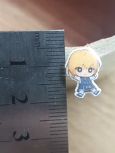 2020 Anime nuevo a tiempo completo-Huntter personajes Kawaii dibujos animados artesanía de resina epoxi joyería pendientes de regalos