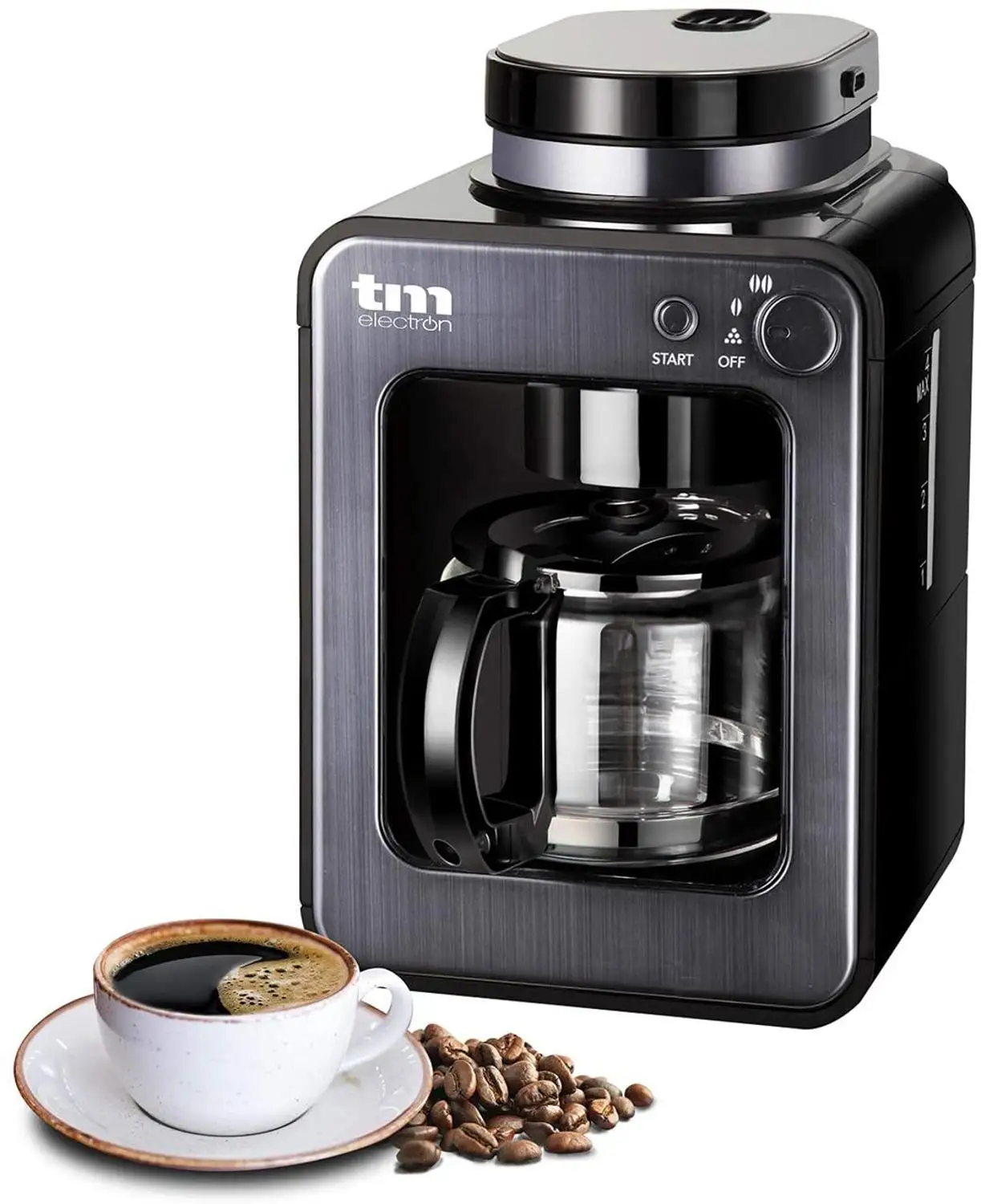 TM Electron Tischofen 800W – 10 Liter, Schwarz, Mit Backblech & Grillrost, Für Pizza, Toast & Kleine Gerichte