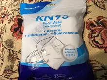 200 piezas KN95 Mascarillas CE FFP2 Facial cara máscara 5 capas de protección de salud transpirable 95% boca máscaras para la cara