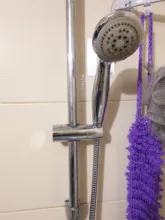 Rail-Bar-Holder Bracket-Replacement Bathroom-Accessories Slide Shower Adjustable Abs-Plastic