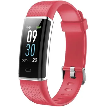 

Sunstech fitlifehr red quantifier bracelet-lcd display 2.44cm - bt4.0 - bat 70mah-notifications-frequency heart