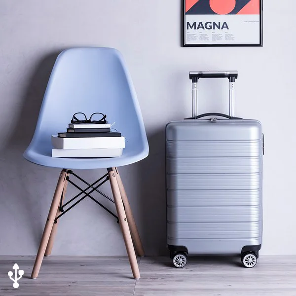 Тележка с зарядным устройством USB и поддержкой планшета(37,5x57x23 см) 146016