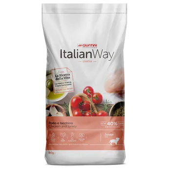 

Italian way food for puppies with fresh chicken and turkey 8 kg 1 pc