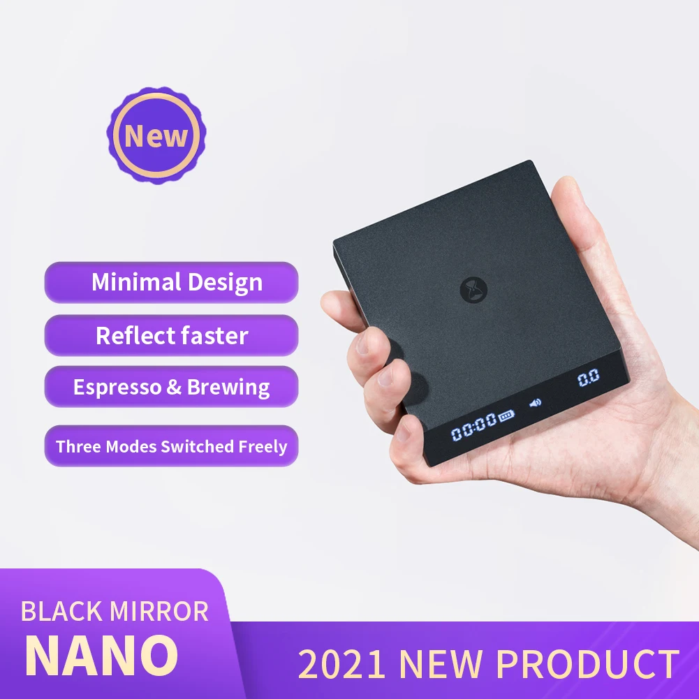 Timemore 2021 Black Mirror Nano Coffee Scale Mini Digital Smart 