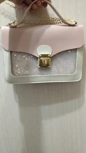 Mini bolso de hombro cuadrado pequeño para mujer, bandolera de mensajero de diseñador de lentejuelas de estrella a la moda, cartera de mano rosa