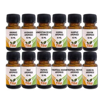 

Tropical Fruits Aroma Set 12 Piece