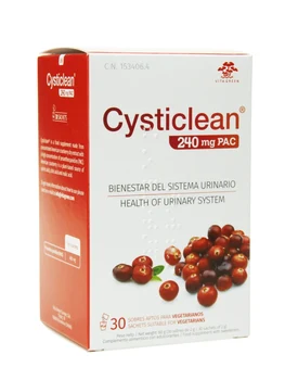 

Cysticlean 240 mg pac 30 envelopes well-being for the urinary system