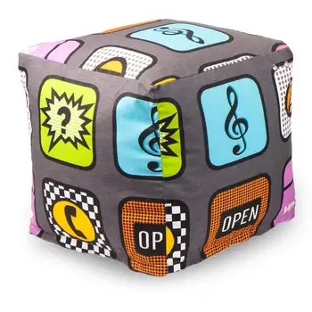 

A set of cases "cube", jacquard, play