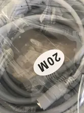 ANPWOO 5M/10M/20M/30M opcional, 2,1mm/5,5mm jack RJ45 + DC de extensión Ethernet Cable CCTV para cámaras IP sistema NVR