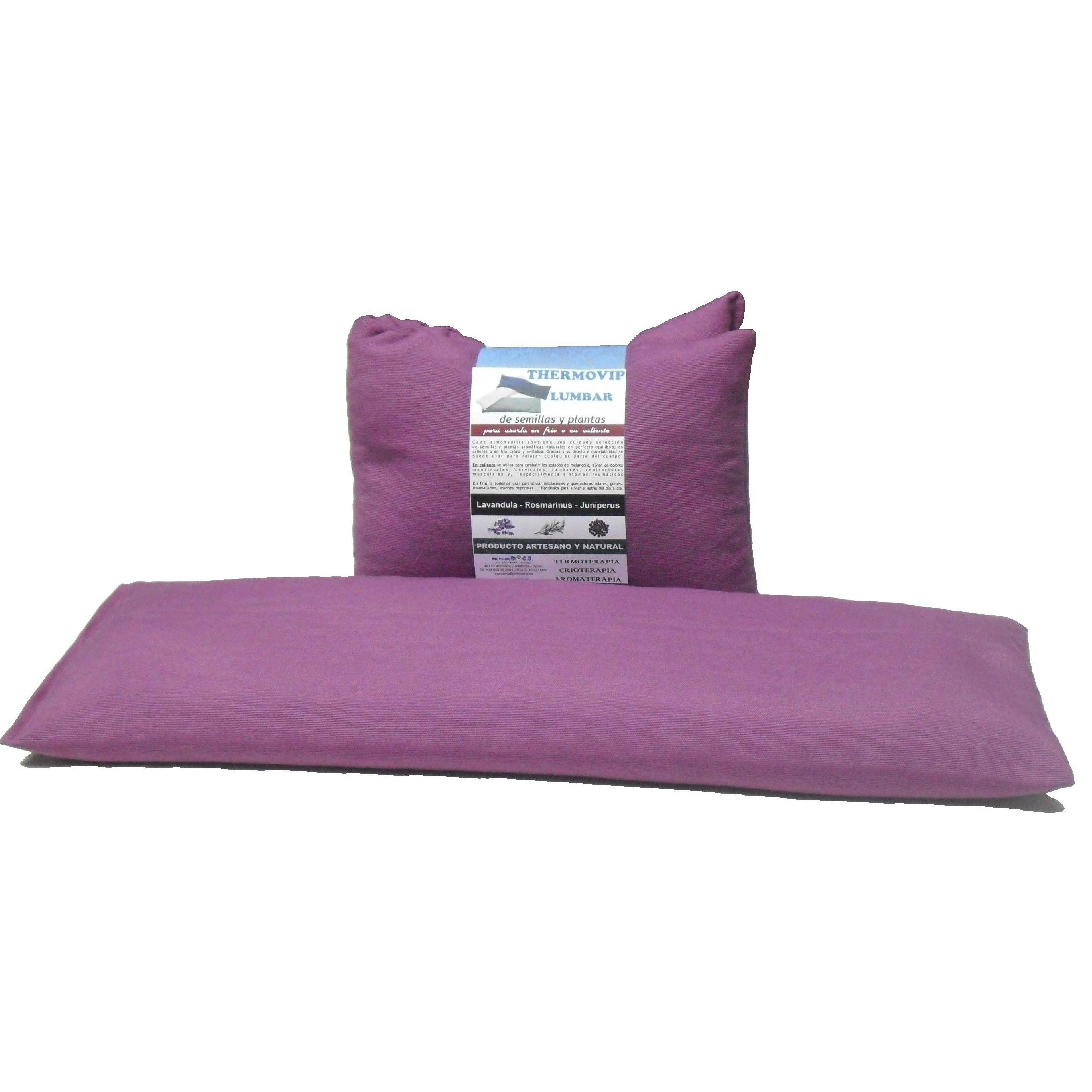 Mercavip, Almohada lumbar de semillas y color berenjena, Cojín calmante, saco térmico frío/calor para microondas|Masaje Almohada| AliExpress