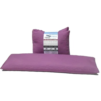 

Mercavip, seed and plant lumbar pillow eggplant color, soothing cushion, heat bag cold/microwave heat