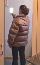 Puffer Jacket Coats Outwear Padded-Clothes Oversize Parkas Female Toppies Winter Woman