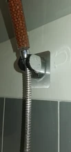 Soporte de cabezal de ducha sin taladro, autoadhesivo, ajustable, útil