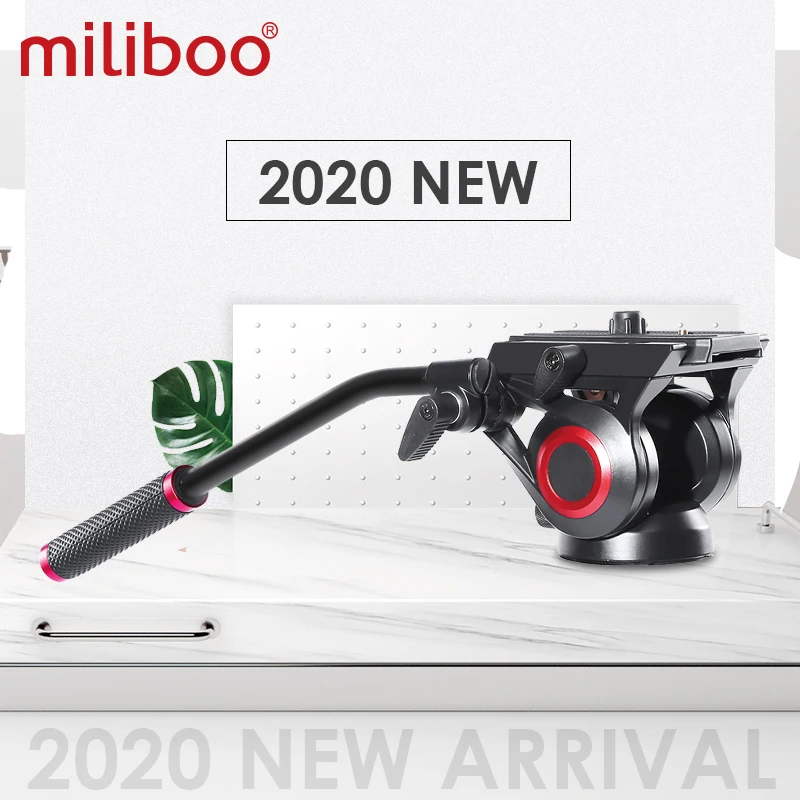  miliboo MYT801 70 mm Bowl Size Base Flat Fluid Head Ball for Camera Tripod&Monopod Stand Load 10 kg