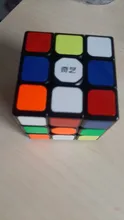 QiYi navegar W 3x3x3 magia de velocidad cubo negro profesional de 3x3 cubo Puzzle educativos juguetes para niños de regalo 3x3