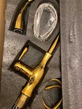 Quyanre negro grifos de cocina sacar fregadero de cocina grifo mezclador Palanca única grifo mezclador de agua grúa para cocina 360 rotación Mezclador