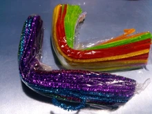 100 Uds 30cm limpiadores con puntas de chenilla para tubos niños juguete educativo de peluche colorido limpiador de Pipa juguetes artesanía de bricolaje hecha a mano suministros