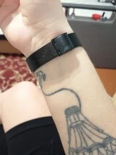 Correa para Xiaomi Mi banda 3 4 5 pulsera de acero inoxidable banda de reloj para Mi banda 5 4 3 muñeca correa de la correa de malla de relojes de la banda