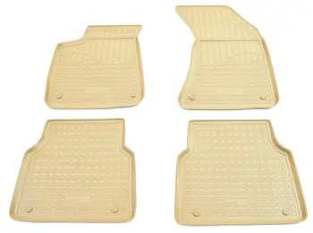 

Interior mats Audi A8 (D4: 4 H) (2010) beige npa00-c05-500-b