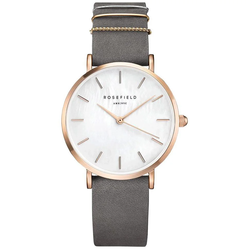 Quartz Wristwatches Rosefield WEGR-W75 Womens watch wrist accessories Leather strap | Наручные часы