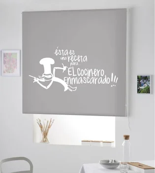 

Blind Iroa roll for kitchen/Cook masked! ROLLER BLINDS TRANSLUCENT! (GRAY 100X175)