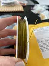 Alambre de acero inoxidable resistente, alambre para bisutería de cola de tigre para fabricación de joyas, 0,3/0,45/0,5/0,6mm, 1 rollo